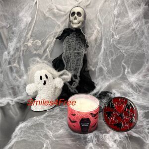 Bath & Body Works Halloween 2025 Vampire Blood 3-Wick Candle LIMITED EDITION Red